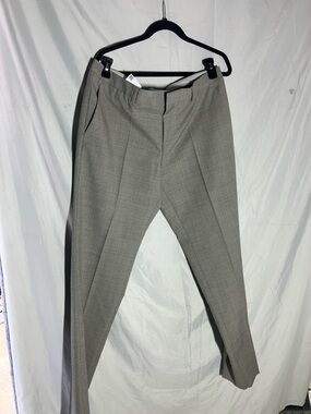 Hugo Boss Light Gray Dress Pants with Subtle Texture